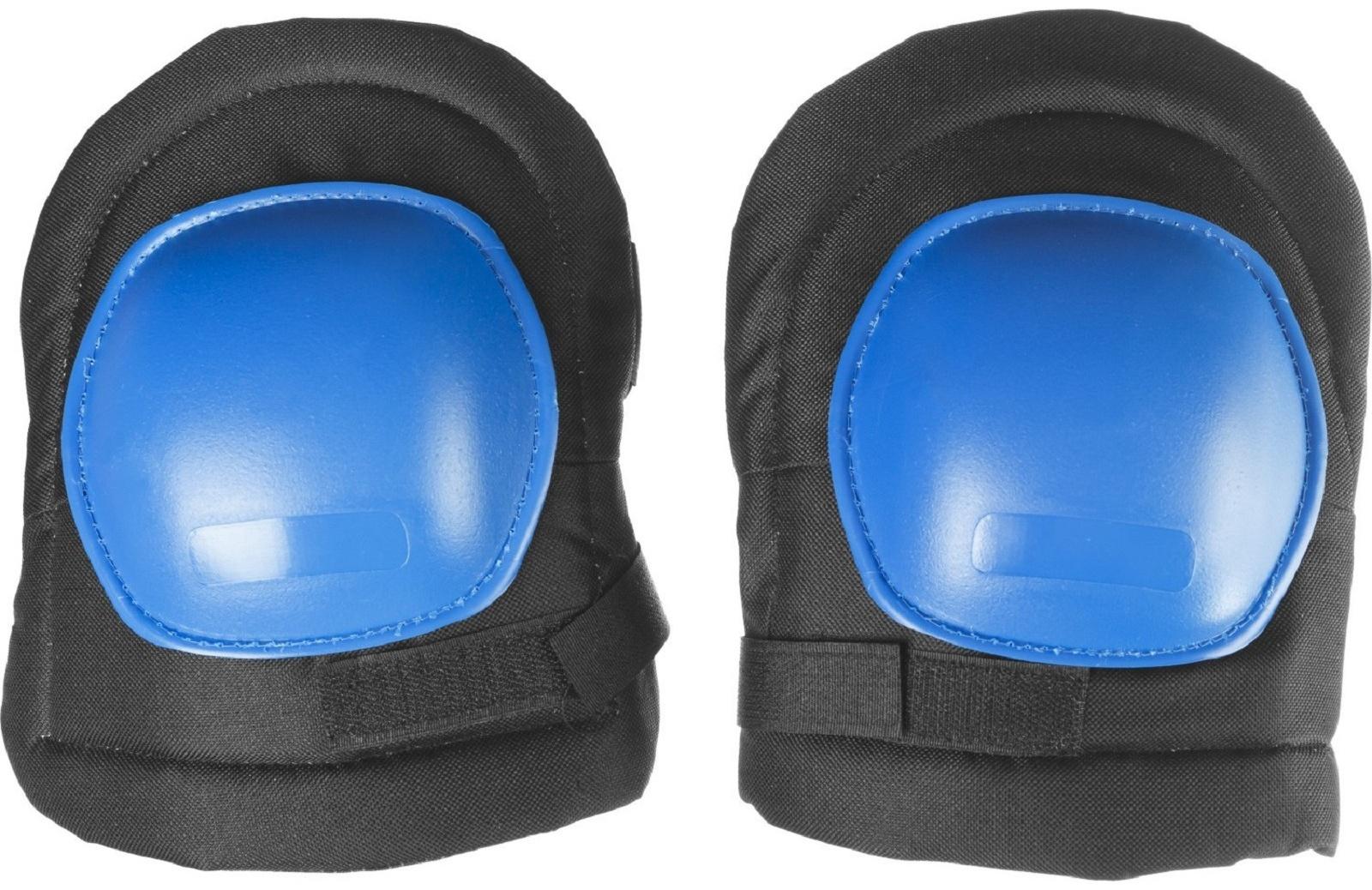 Наколенники защитные СИБИН 11196, универсальные, матерчатые, пластиковая накладка