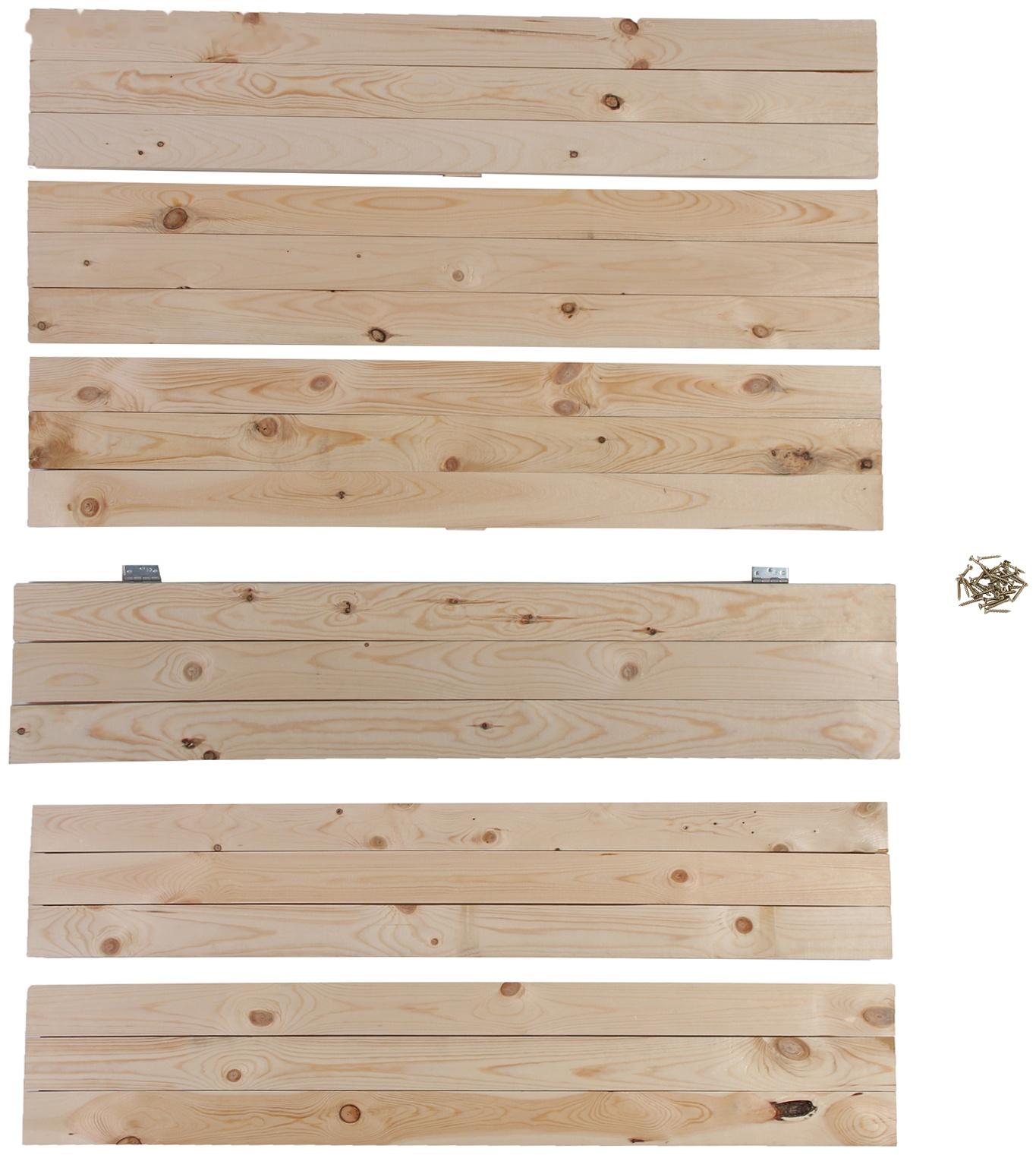 Песочница детская деревянная, без крышки, 150 × 150 × 30 см, с ящиком для игрушек, сосна, Greengo