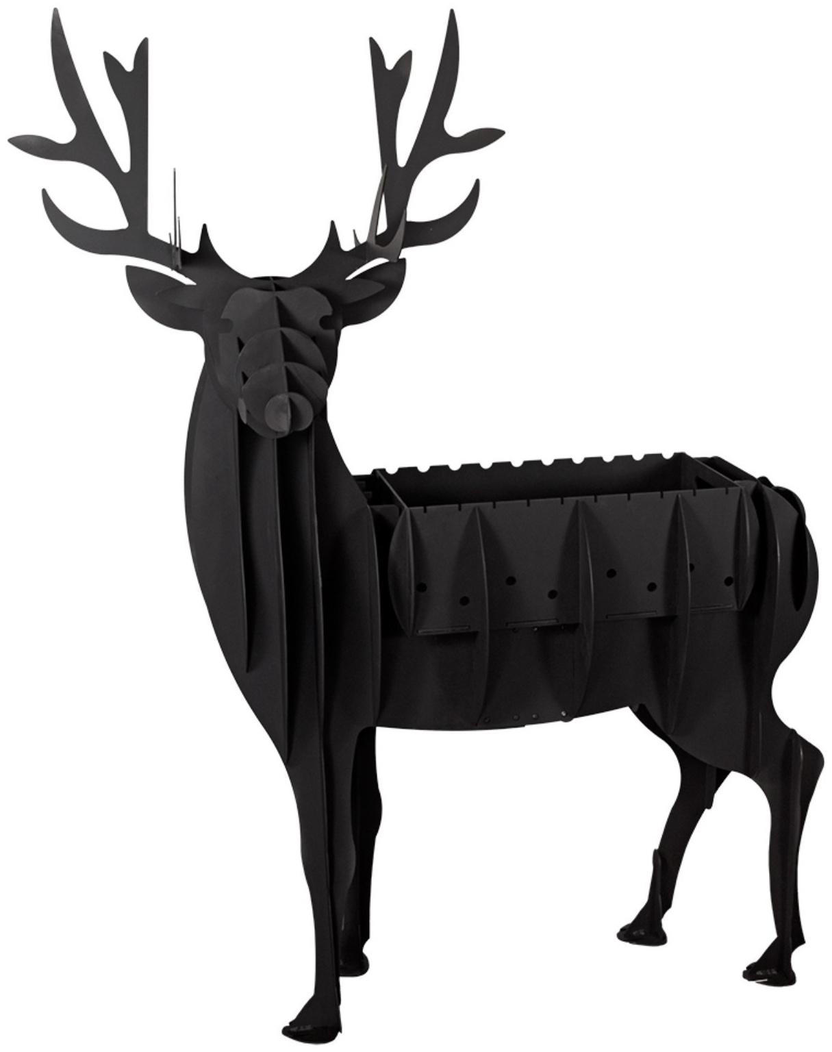 Мангал BOYSCOUT «Олень» стационарный, 120х80х150 см