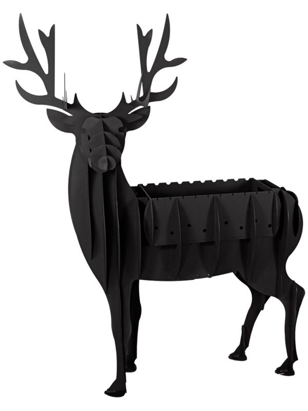 Мангал BOYSCOUT «Олень» стационарный, 120х80х150 см