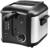 Фритюрница Kitfort КТ-2024, 1600 Вт, чаша 5.3 л, корзина 2.3 л, чёрная