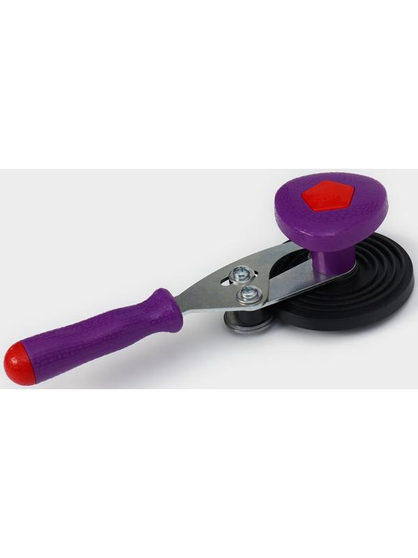 Закаточная машинка «Москвичка», ручная, винтовая, цвет красный