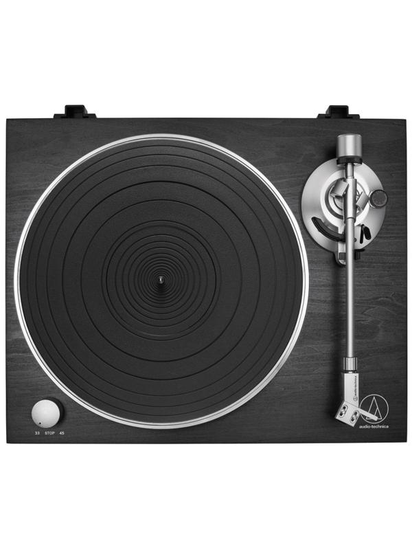 Виниловый проигрыватель Audio-Technica AT-LPW30BK, ременной привод