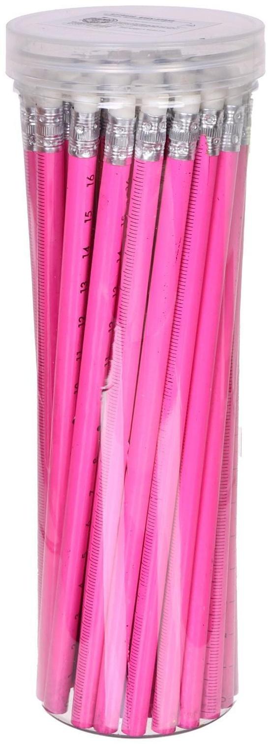 Карандаш чёрнографитный с ластиком 