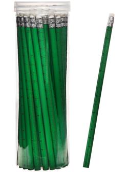 Карандаш чёрнографитный с ластиком 