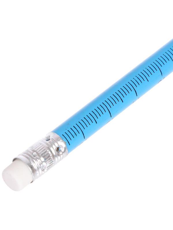 Карандаш чёрнографитный с ластиком 