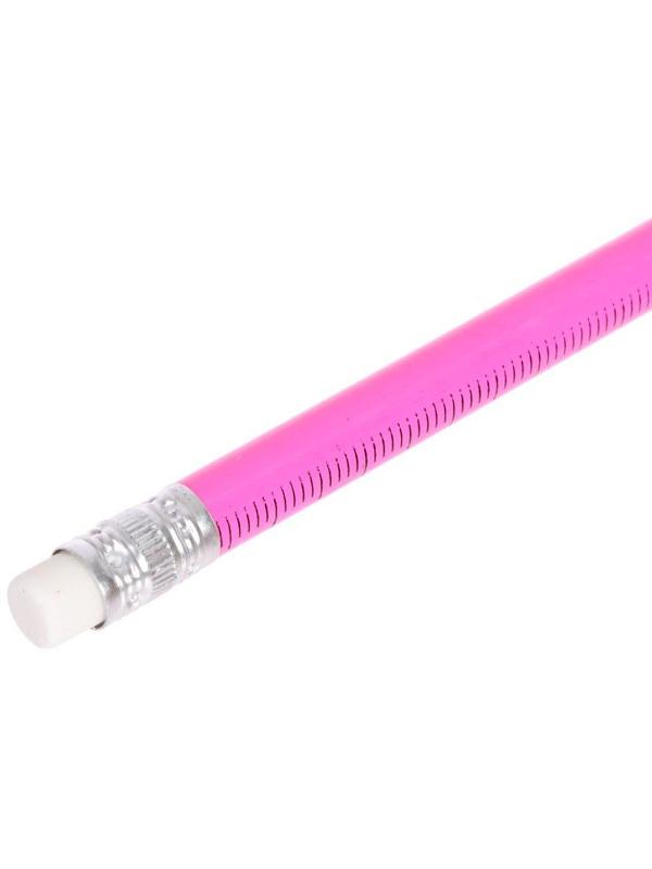 Карандаш чёрнографитный с ластиком 