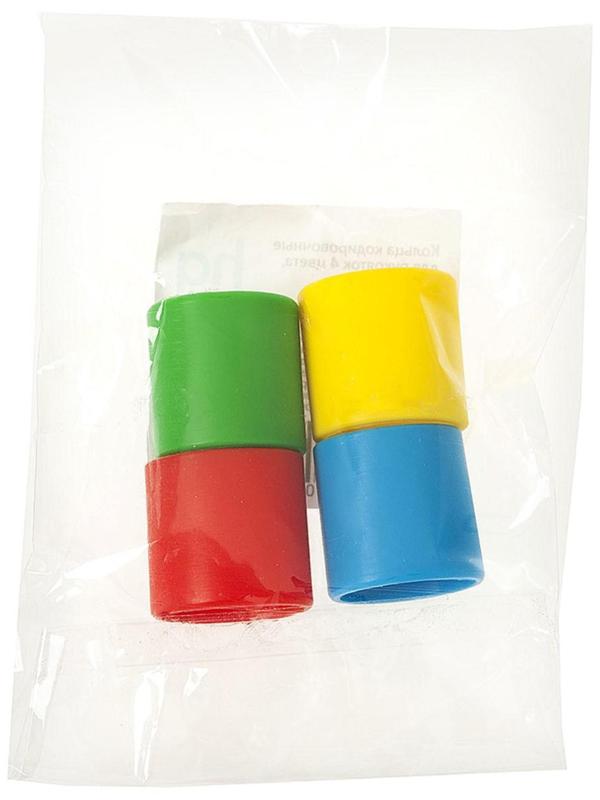 Набор кодировочных колец для рукояток, 4 шт, 4 цвета