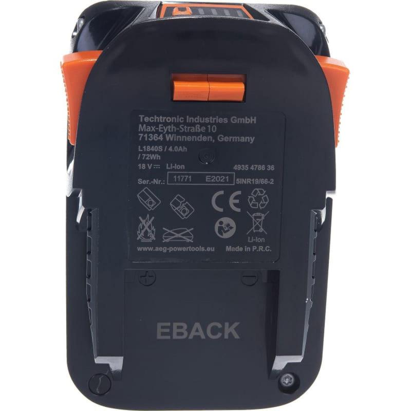 Аккумулятор  AEG L1840S 4935478636
