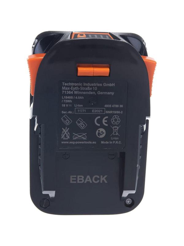 Аккумулятор  AEG L1840S 4935478636