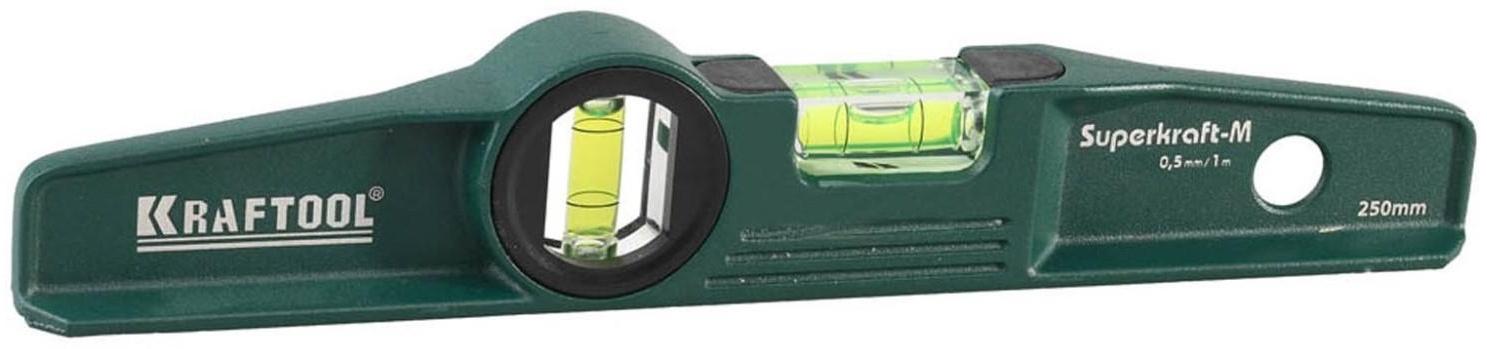 Уровень Kraftool PROCAST 34717-025, литой, 250 мм