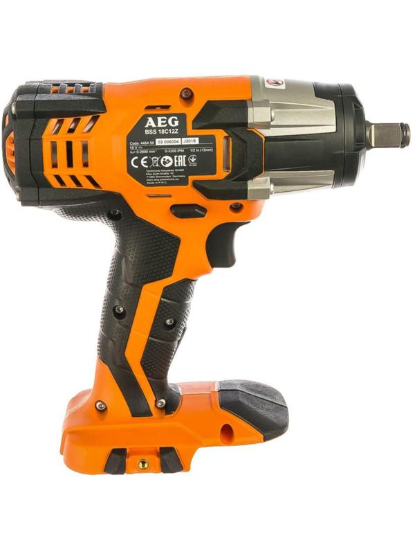 Гайковерт аккумуляторный AEG BSS 18C12ZLi-0 без АКБ и ЗУ 4935446449
