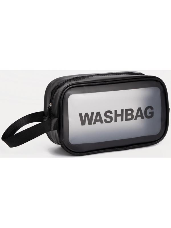 Косметичка на молнии, цвет чёрный