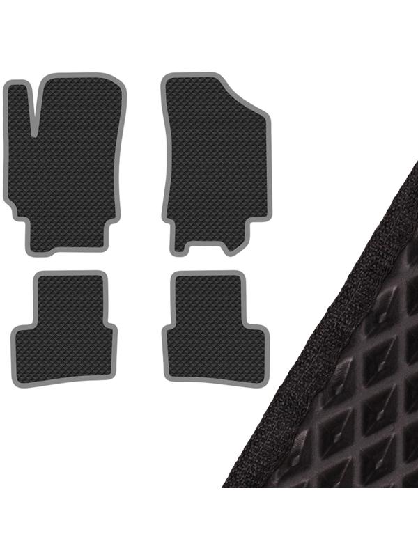 Коврики EVA Skyway, Opel Vectra A 1988-1995, черный, S01705397