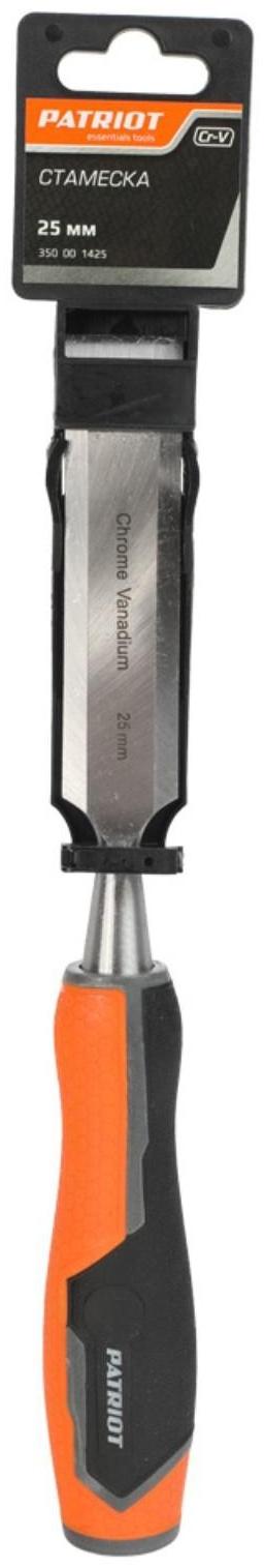 Стамеска PATRIOT, CrV, режущая часть 25 мм