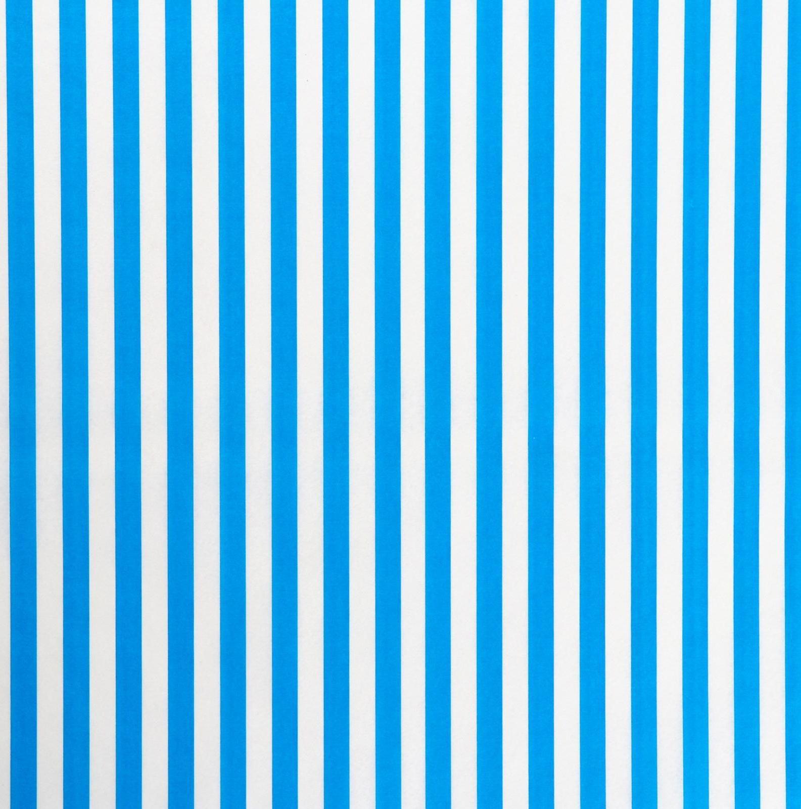 Бумага силиконизированная «Полоски», голубые, для выпечки, 0,38 х 5 м