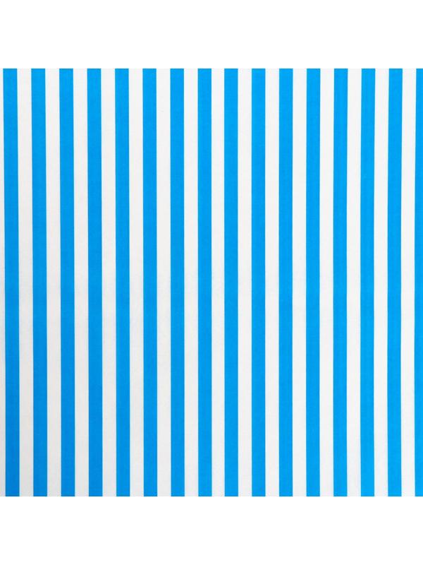 Бумага силиконизированная «Полоски», голубые, для выпечки, 0,38 х 5 м