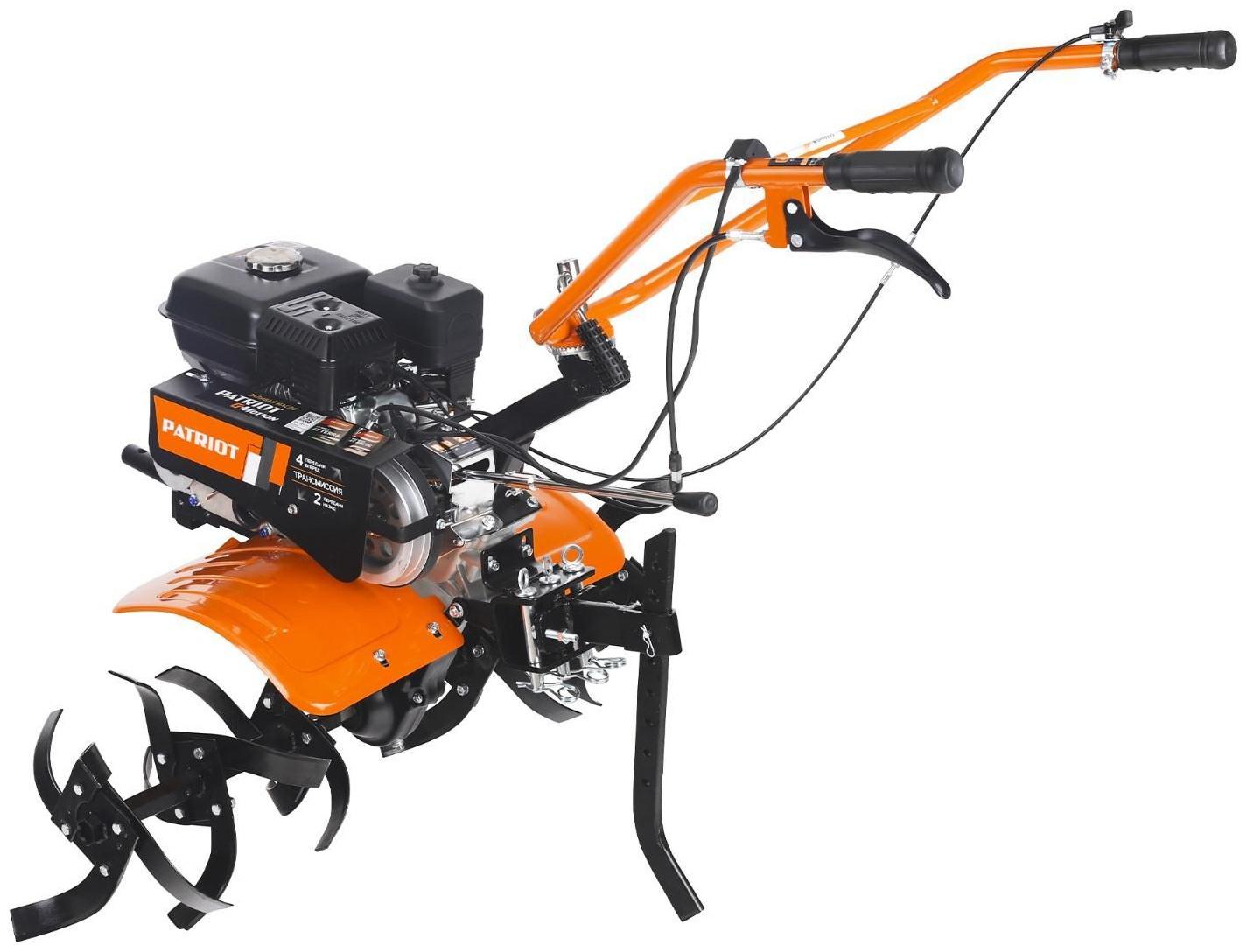 Бензиновый мотоблок PATRIOT КАЛУГА, 5.15 кВт, 7 л/с,  вспашка 30х90 см, 2-12 км/ч