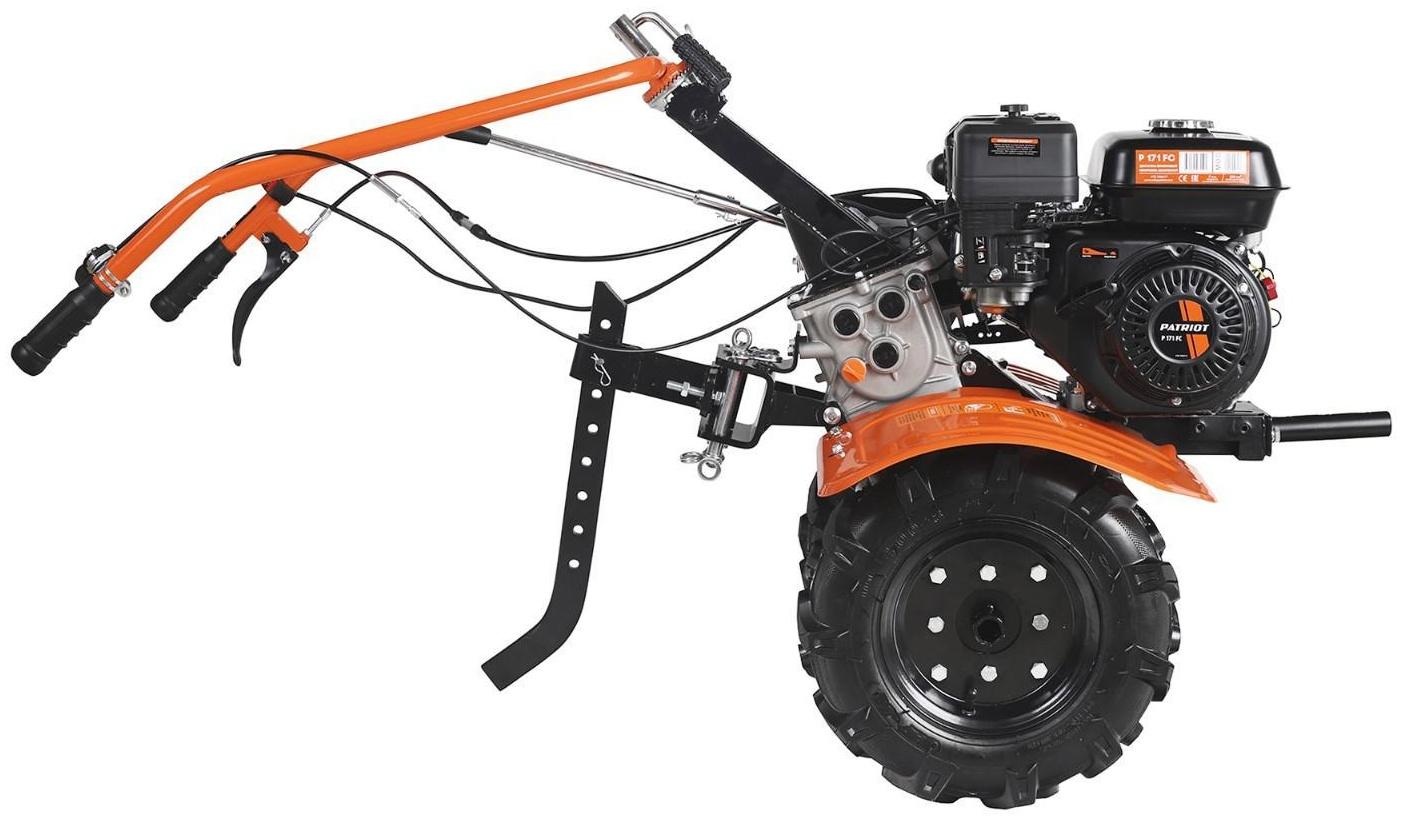 Бензиновый мотоблок PATRIOT КАЛУГА, 5.15 кВт, 7 л/с,  вспашка 30х90 см, 2-12 км/ч