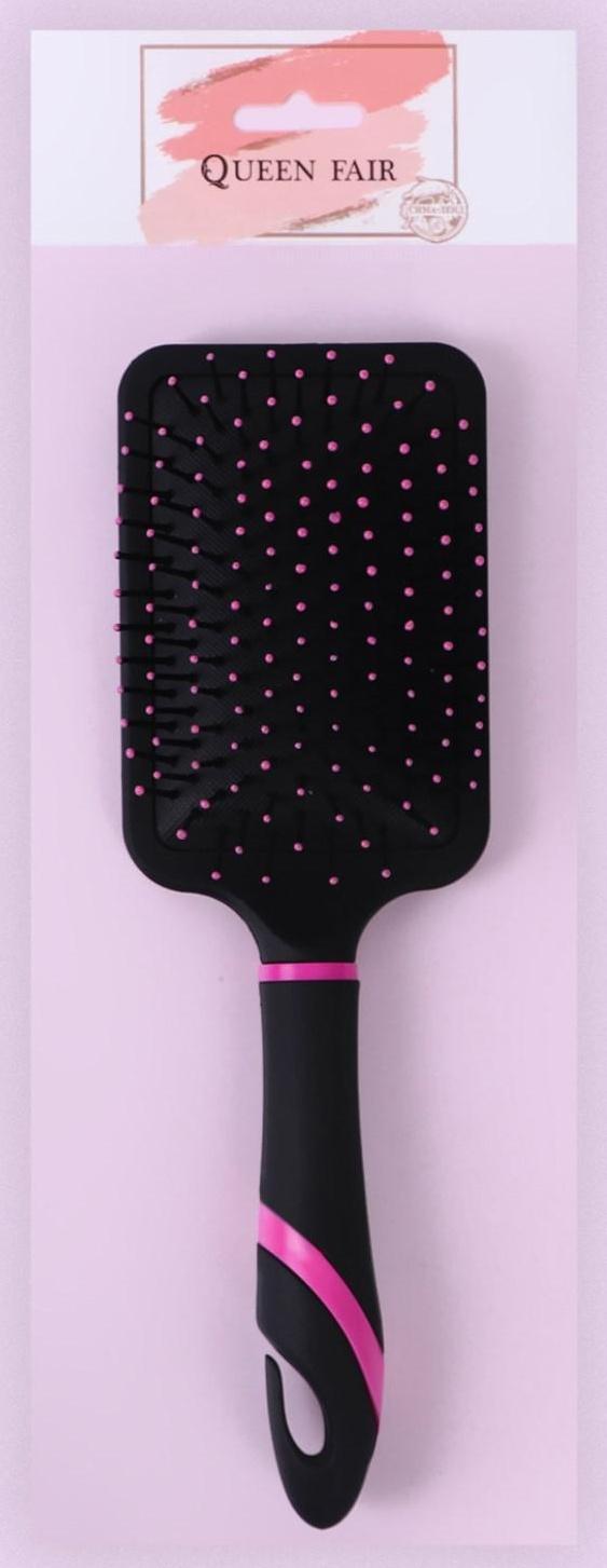 Расчёска массажная, широкая, 8 × 26 см, цвет МИКС