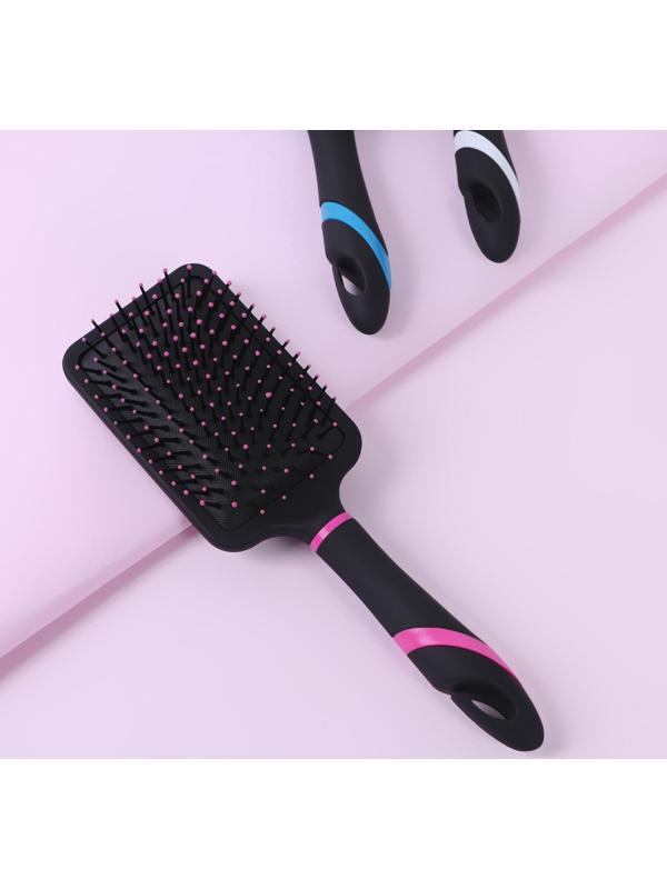 Расчёска массажная, широкая, 8 × 26 см, цвет МИКС