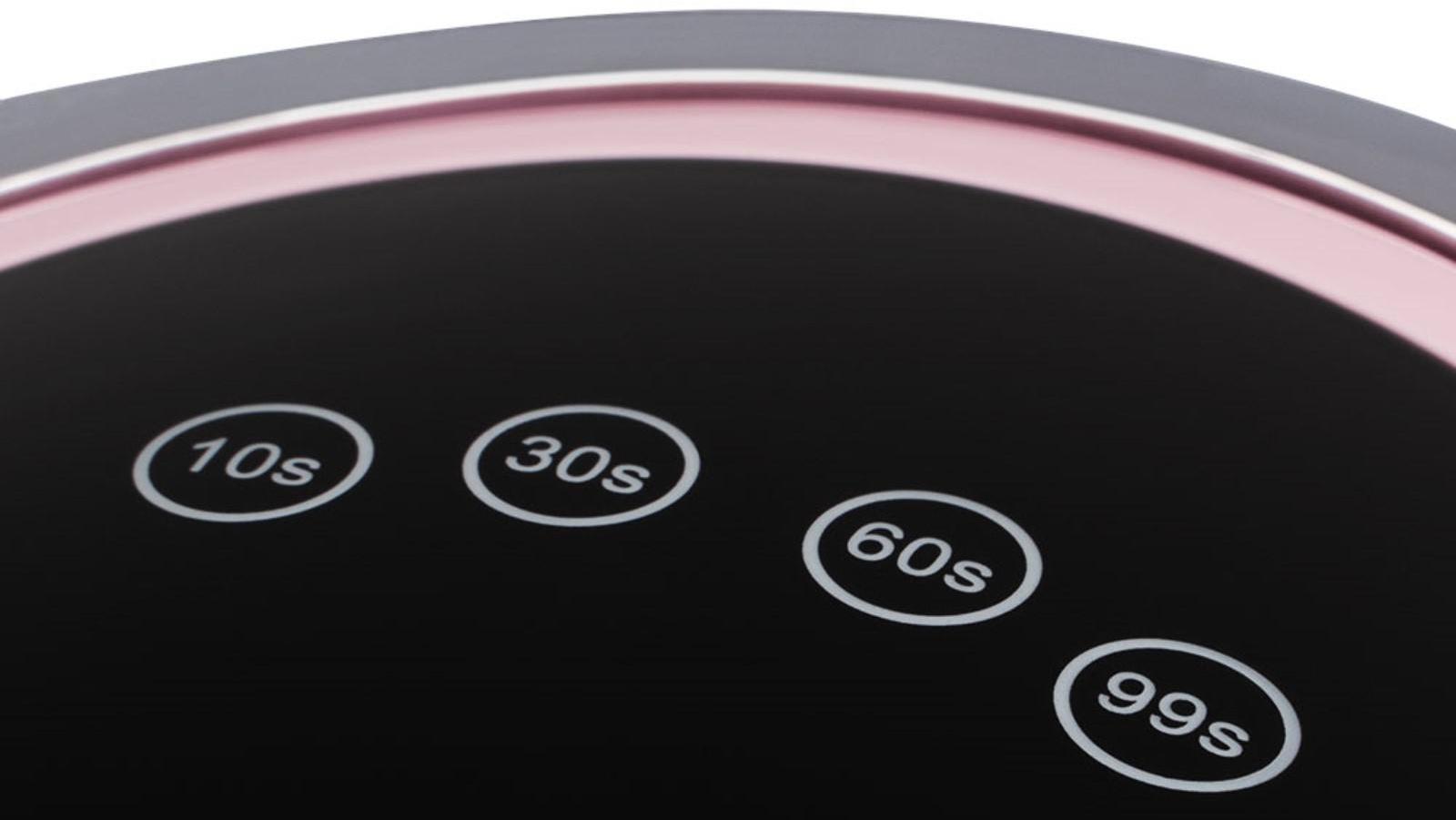 Лампа для гель-лака TNL Easy Pro, UV/LED, 120 Вт, 36 диодов, таймер 10/30/60 сек, розовая