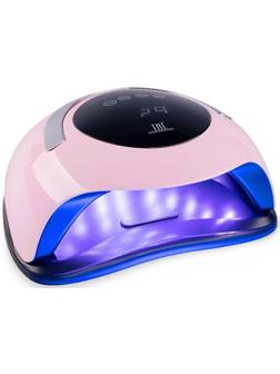 Лампа для гель-лака TNL Easy Pro, UV/LED, 120 Вт, 36 диодов, таймер 10/30/60 сек, розовая