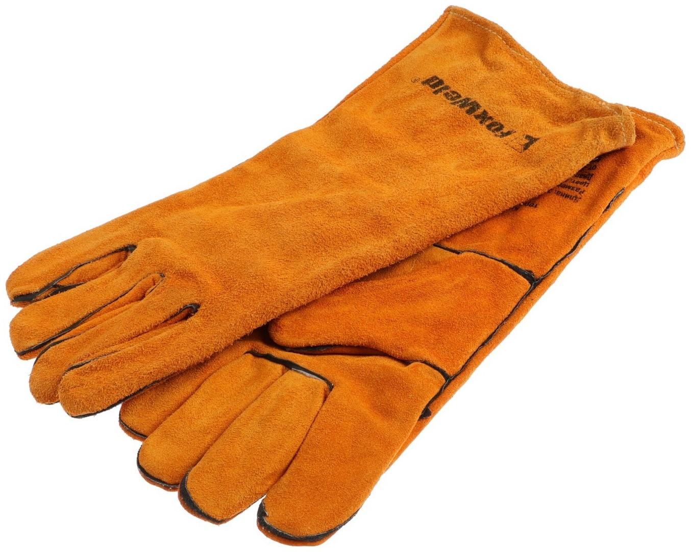 Краги спилковые FoxWeld 