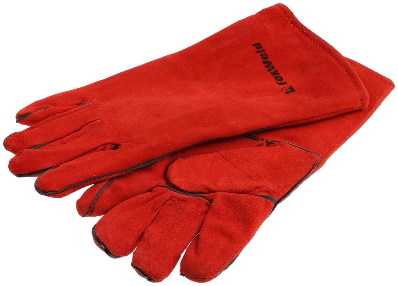 Краги спилковые FoxWeld 