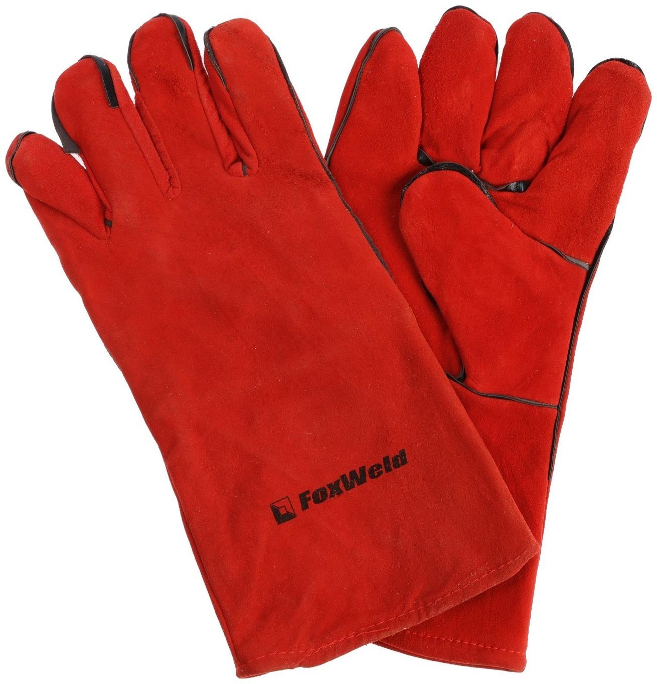 Краги спилковые FoxWeld 