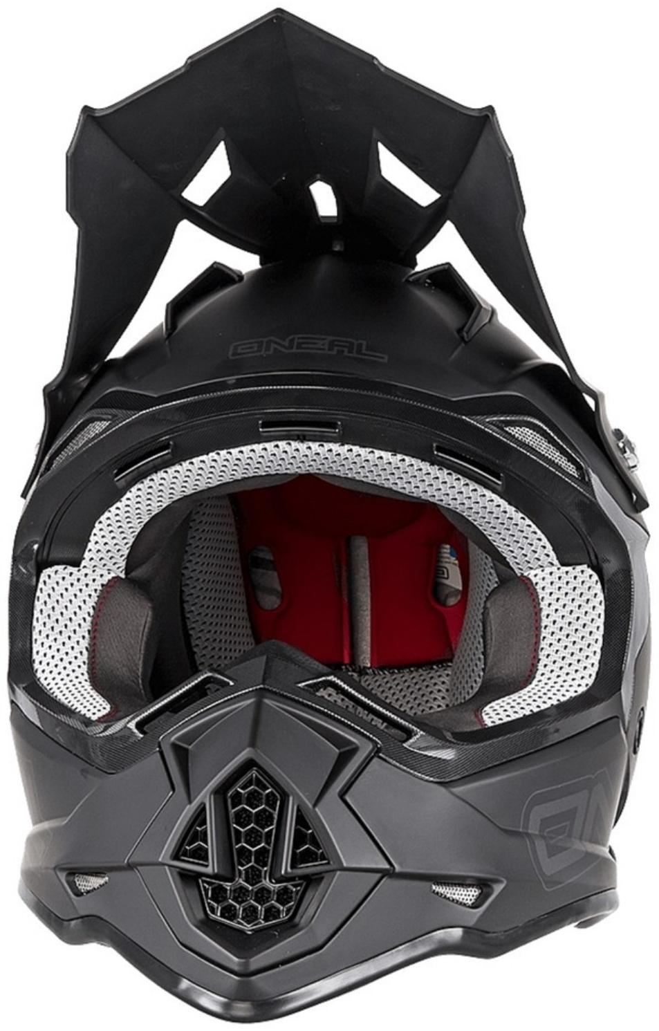 Шлем кроссовый O'NEAL 2Series Flat, размер S, чёрный