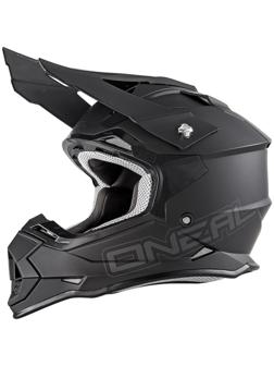 Шлем кроссовый O'NEAL 2Series Flat, размер S, чёрный