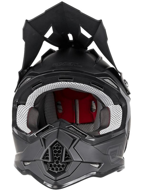 Шлем кроссовый O'NEAL 2Series Flat, размер S, чёрный