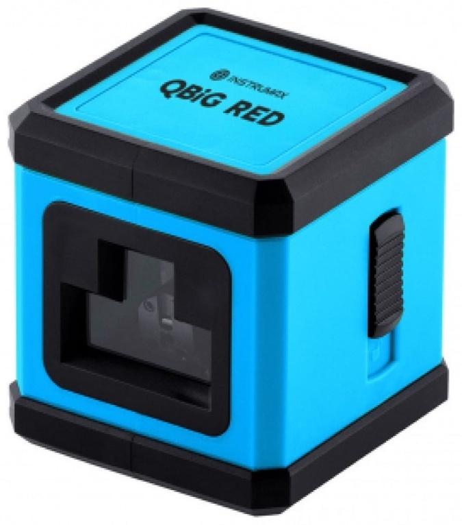 Уровень лазерный INSTRUMAX QBIG RED IM0130, до 10 м, 2 луча, 635 Нм, 0.2 мм/м