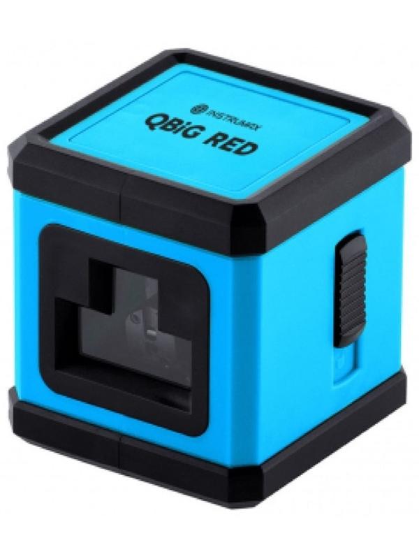 Уровень лазерный INSTRUMAX QBIG RED IM0130, до 10 м, 2 луча, 635 Нм, 0.2 мм/м