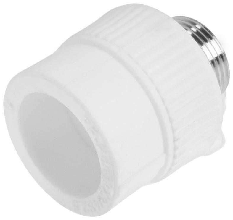 Муфта комбинированная ZEIN, полипропиленовая, наружная резьба, d=32 мм х 3/4