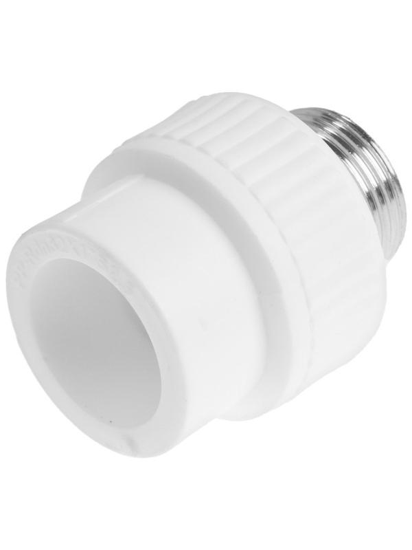 Муфта комбинированная ZEIN, полипропиленовая, наружная резьба, d=32 мм х 1