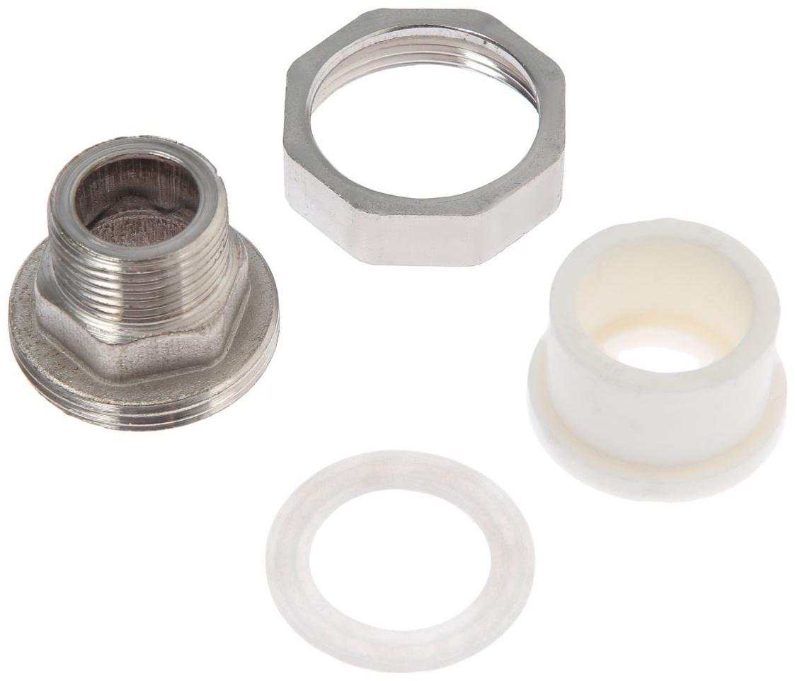 Муфта комбинированная ZEIN, полипропиленовая, американка, наружная резьба, d=25 мм х 3/4