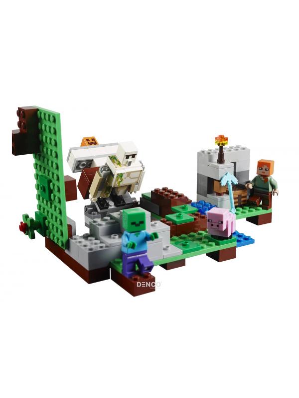 Конструктор Bl «Железный Голем» 10468 (Minecraft 21123) / 220 деталей