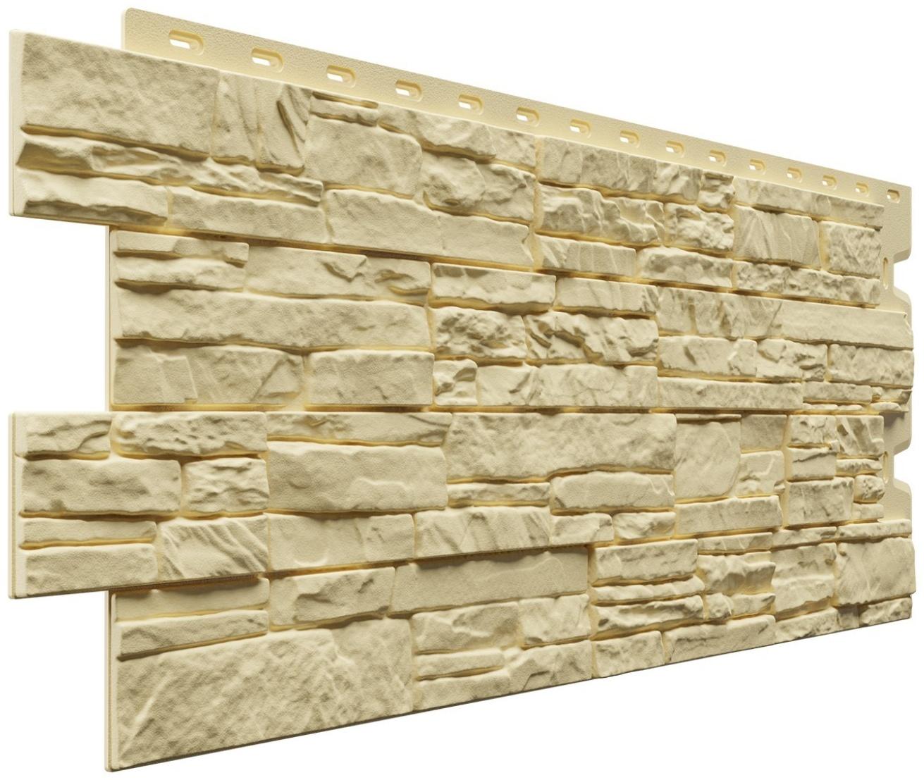 Фасадная панель Döcke STANDARD АЛТАЙ Кремовый