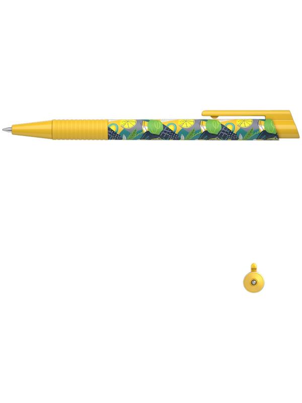 Ручка шариковая автомат ErichKrause ColorTouch Lime, узел 0,7мм, чернила синие
