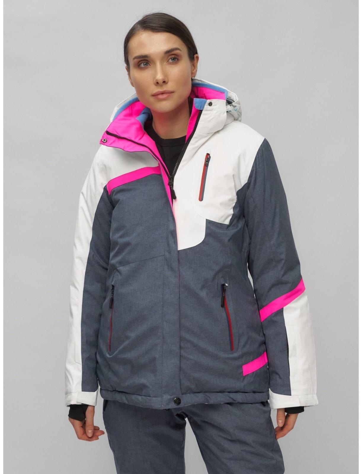 Костюм горнолыжный женский, размер 42, цвет белый