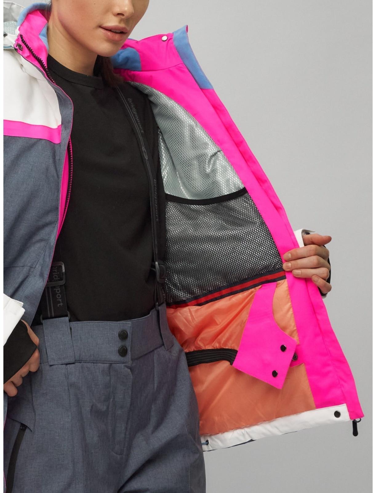 Костюм горнолыжный женский, размер 42, цвет белый