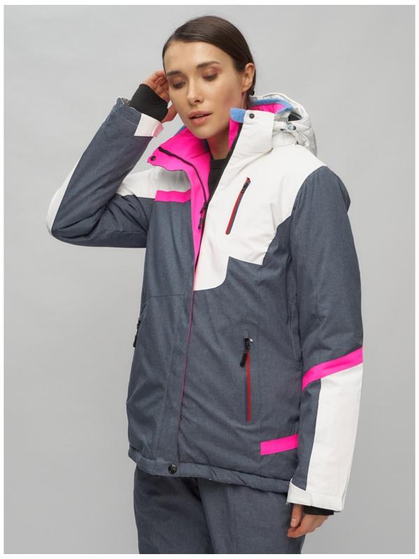 Костюм горнолыжный женский, размер 42, цвет белый