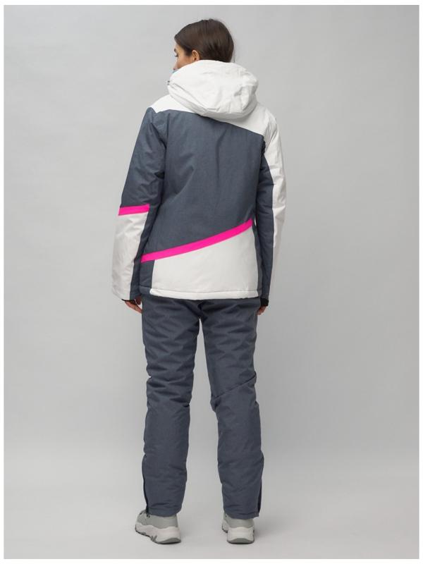 Костюм горнолыжный женский, размер 42, цвет белый