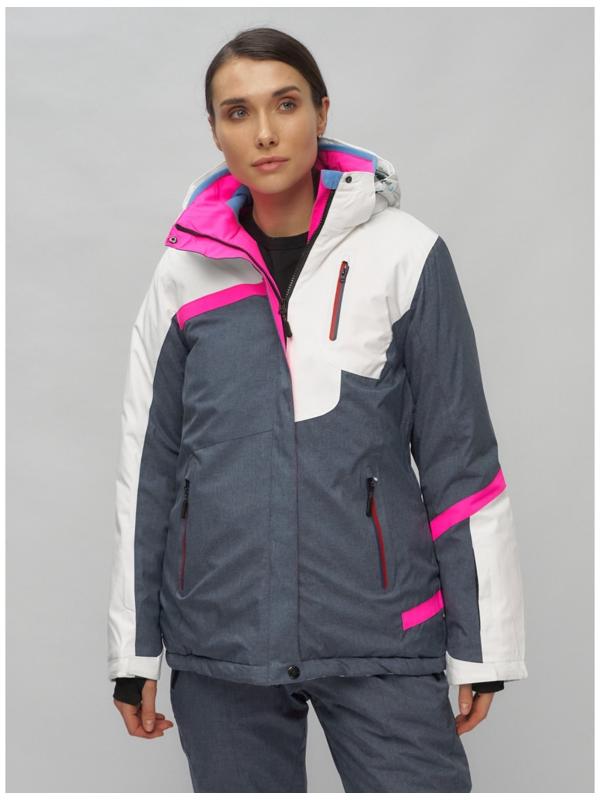 Костюм горнолыжный женский, размер 42, цвет белый