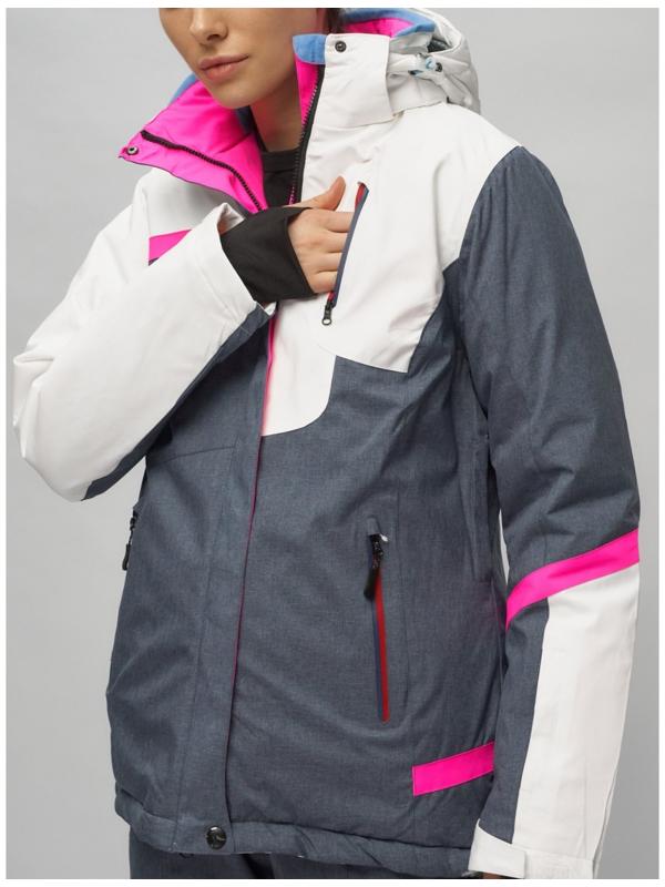 Костюм горнолыжный женский, размер 42, цвет белый