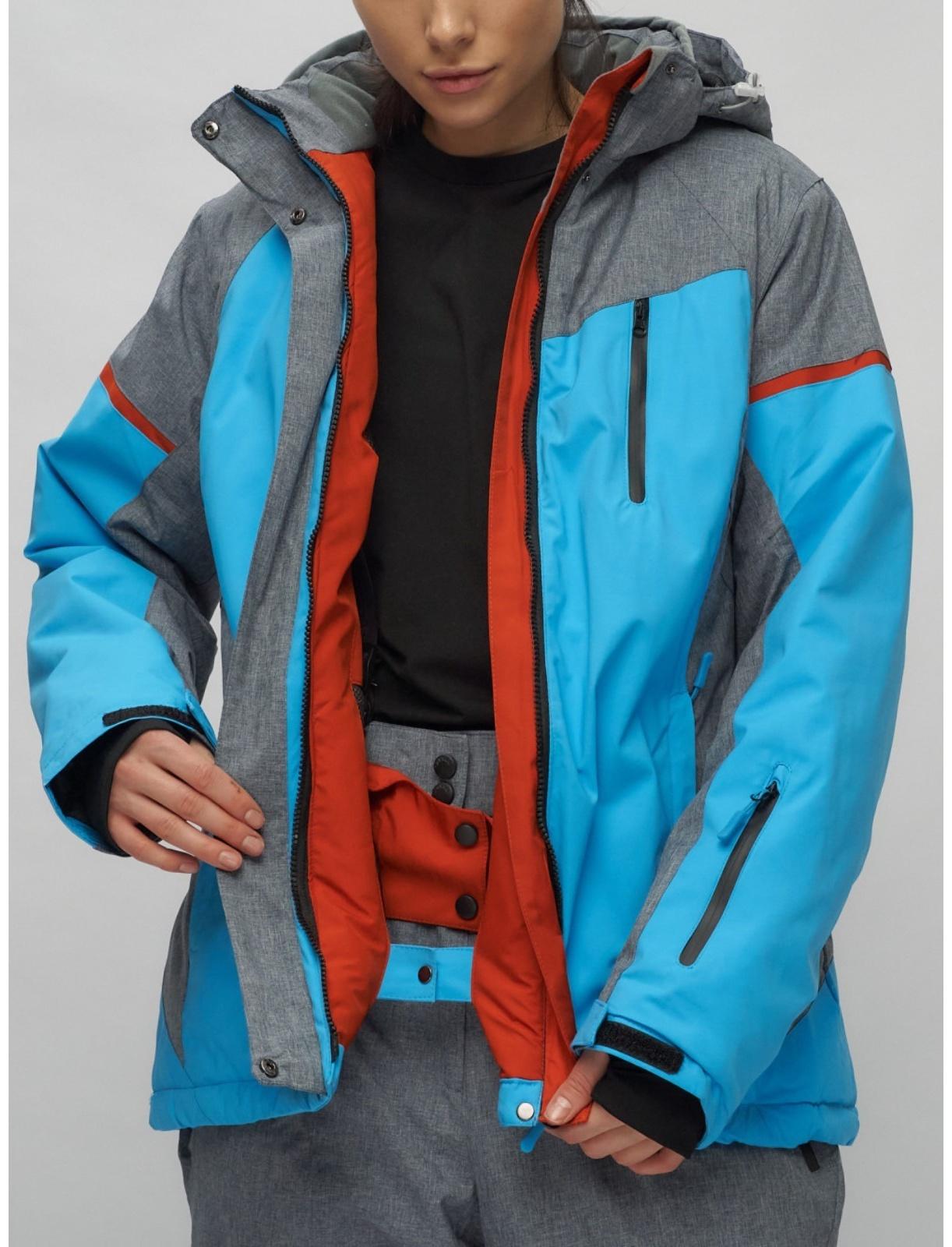 Костюм горнолыжный женский, размер 54, цвет синий