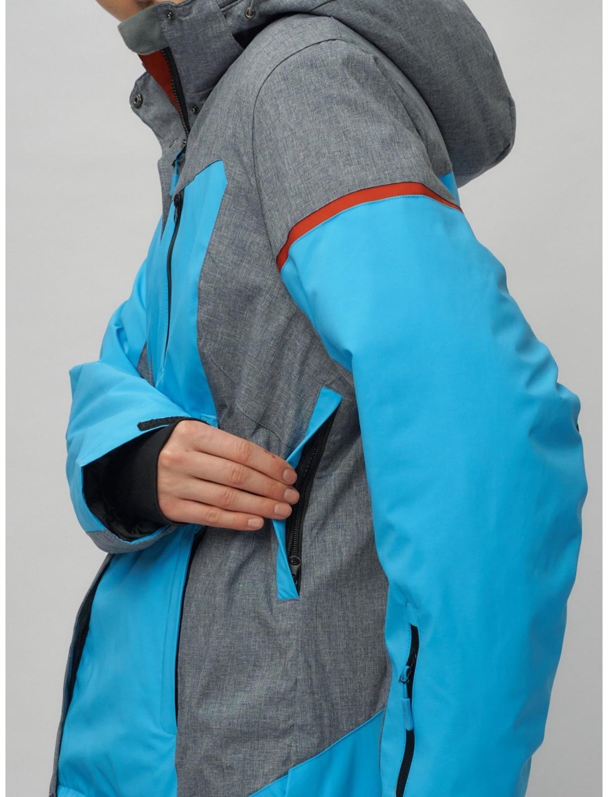 Костюм горнолыжный женский, размер 54, цвет синий