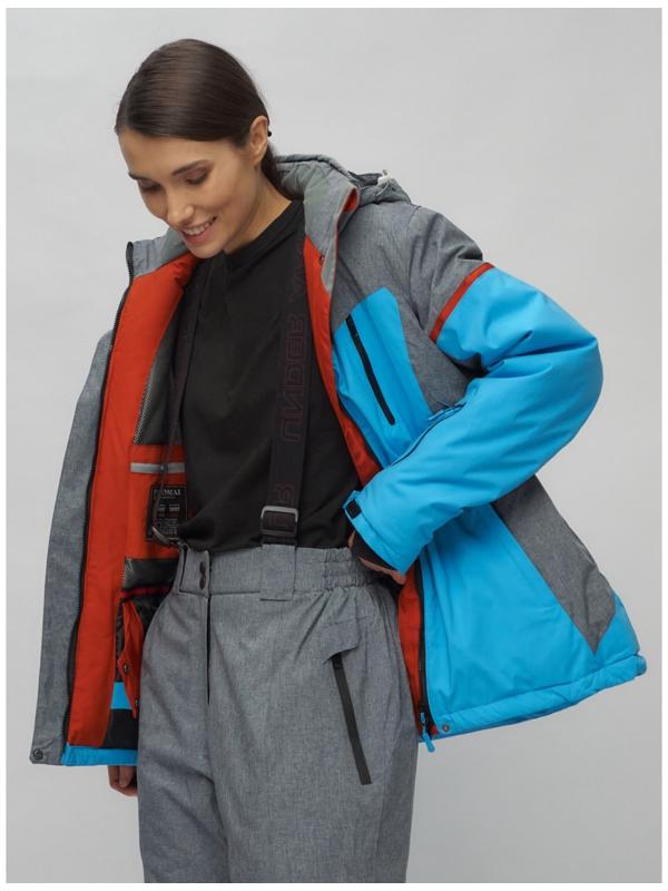 Костюм горнолыжный женский, размер 54, цвет синий